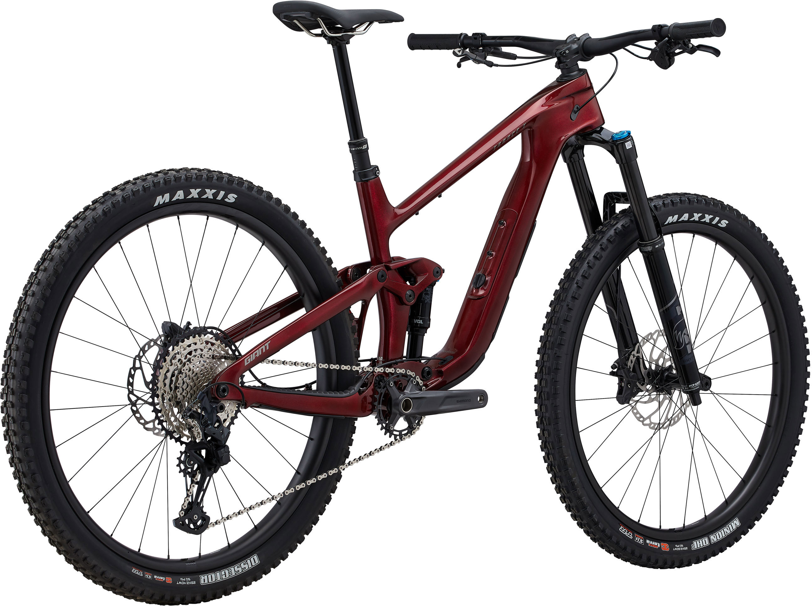 Cykler - Mountainbikes - Giant Trance X Advanced 2 2025 - Rød