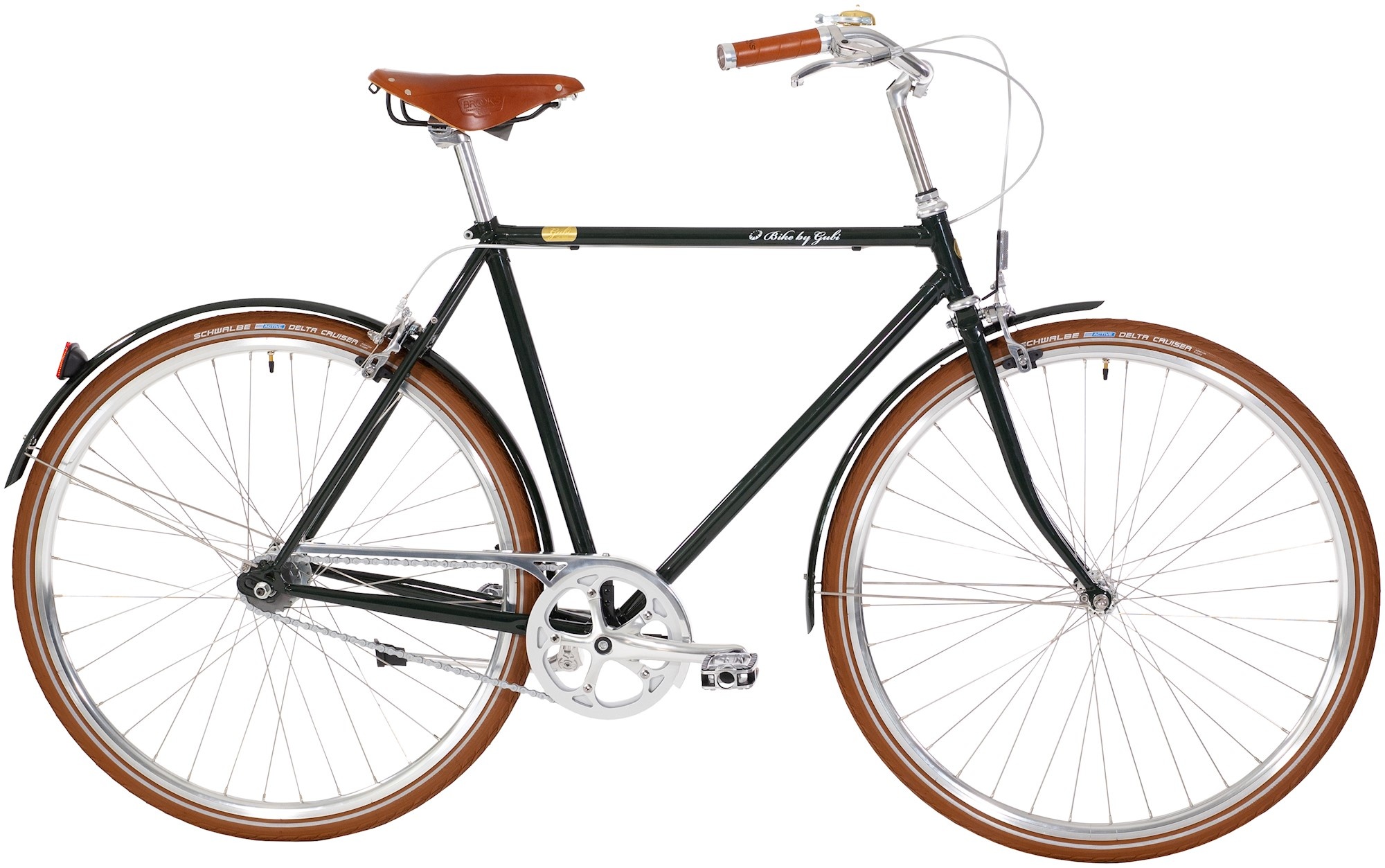 Bike by Gubi 8g Herre Fælgbremse 2023 - Grøn