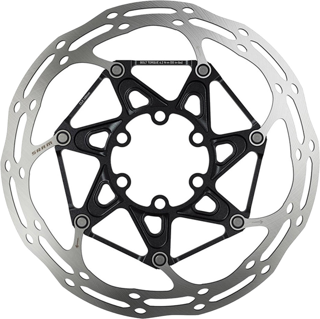 SRAM CenterLine X 2-Piece Bremseskive 6-bolt 140mm m. Stålbolte SRAM CenterLine X 2-Piece Bremseskive 6-bolt 140mm m. Stålbolte