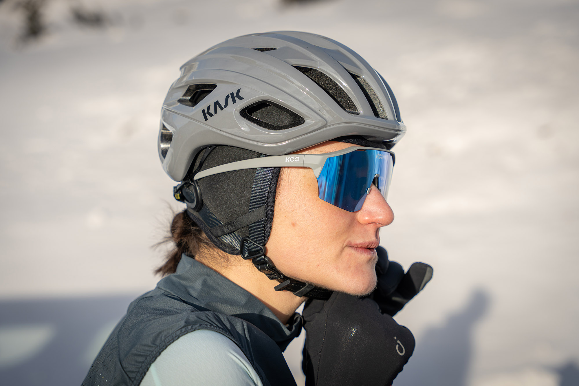 Beklædning - Cykelhjelme - Kask Sintesi Cykelhjelm - Grå