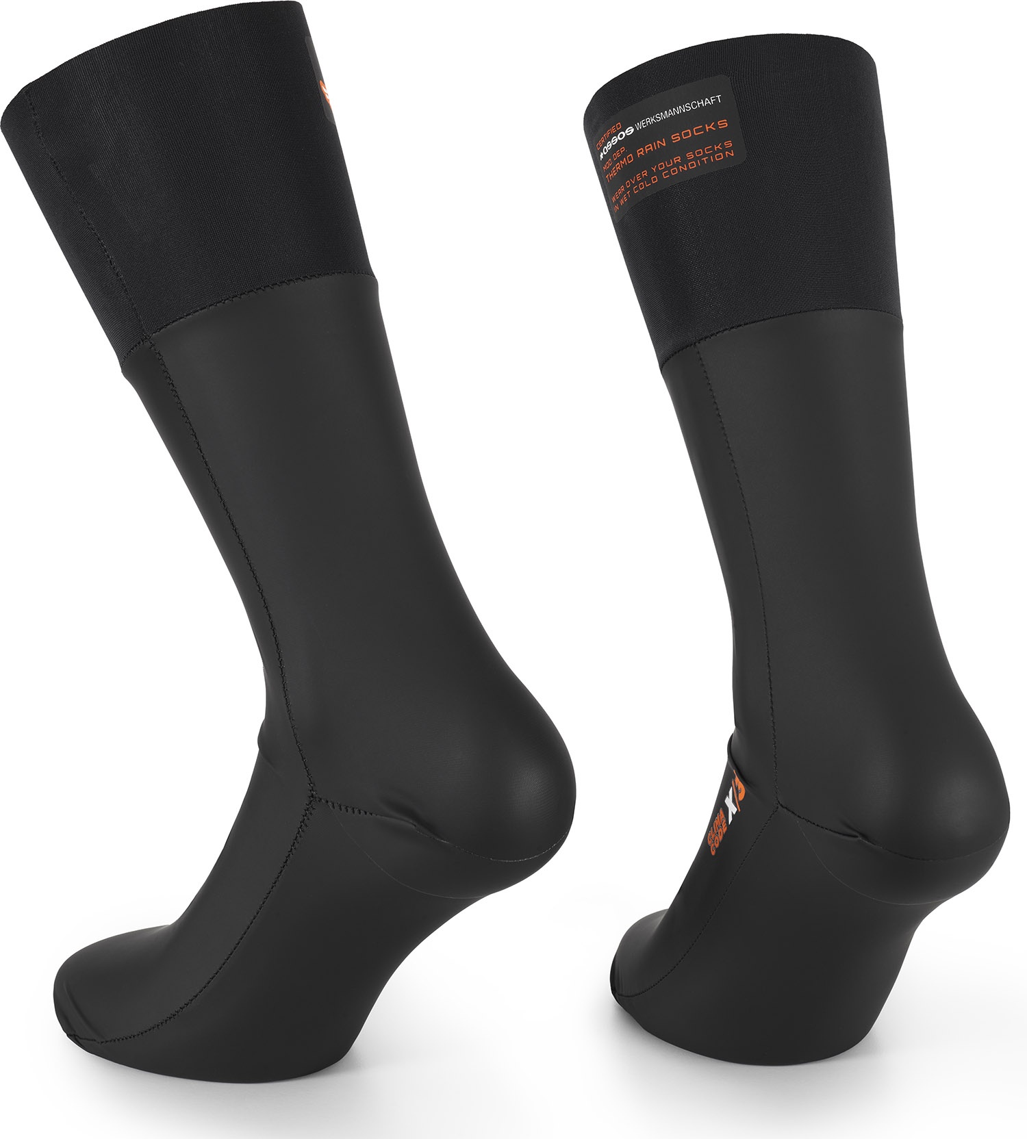 Beklædning - Sokker - Assos RSR Thermo Rain Socks - Sort
