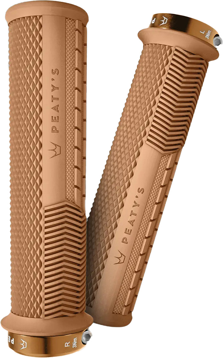 Tilbehør - Cykelhåndtag - Peaty's Monarch Grip - Knurl - Thin - Gum