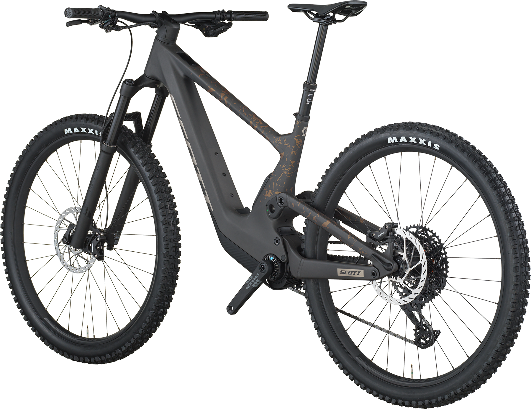 Cykler - Elcykler - Scott Voltage eRIDE 920 2026 - Carbon black/Crackle Bronze