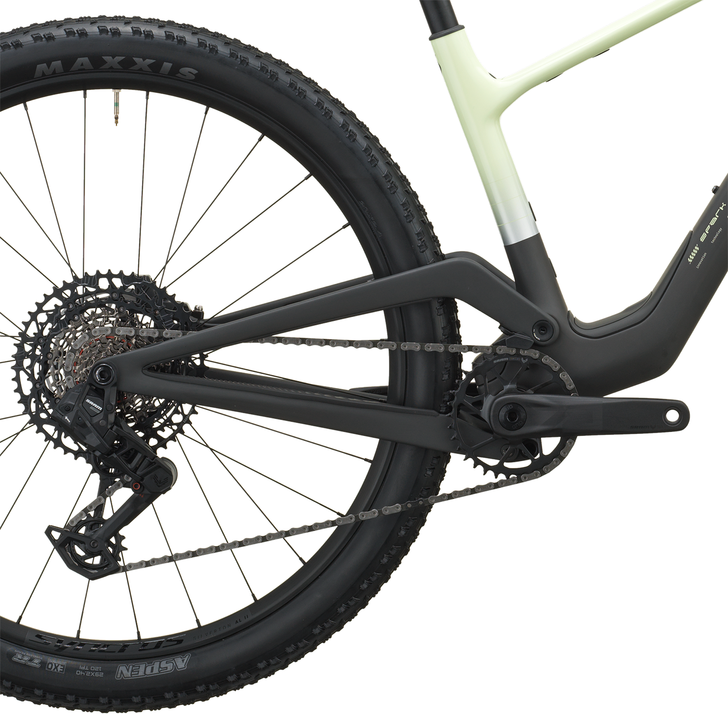 Cykler - Mountainbikes - Scott Spark RC Team 2027 - Cream Green