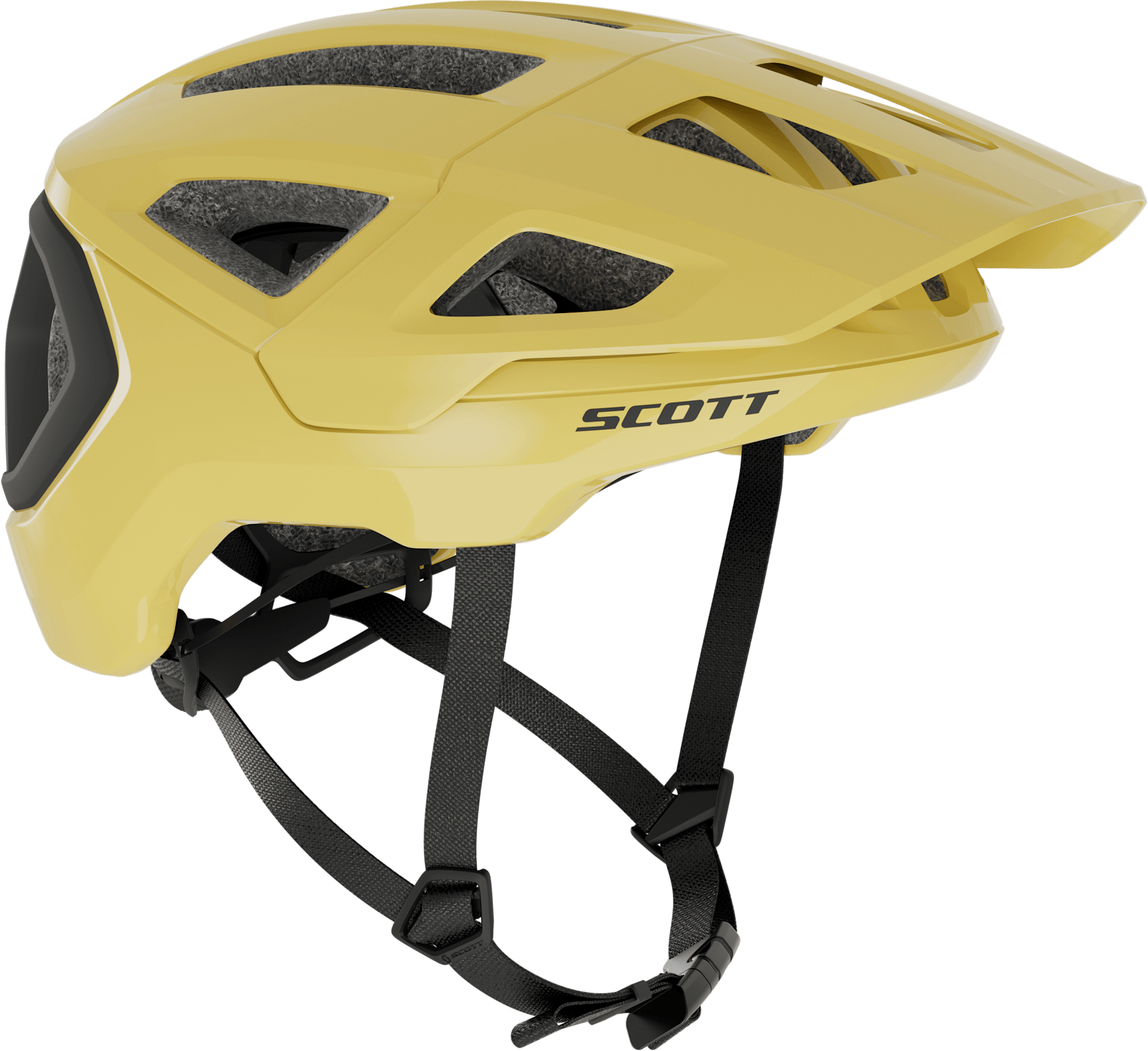 Scott Tago Plus MIPS cykelhjelm - Lemon Yellow