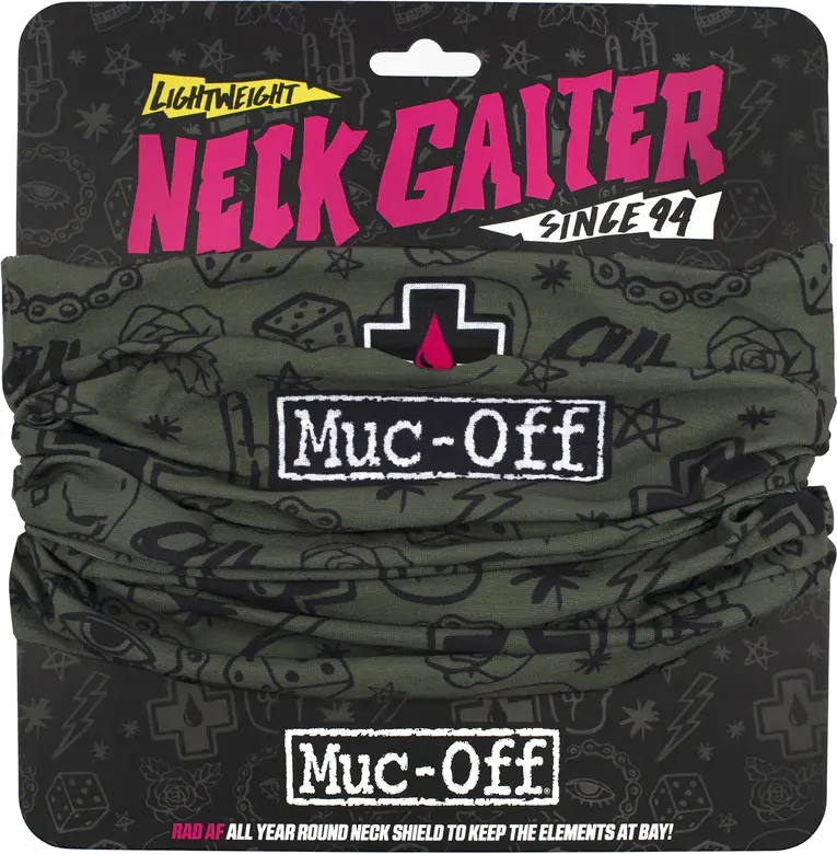 Muc-Off Lightweight Neck Gaiter - Green