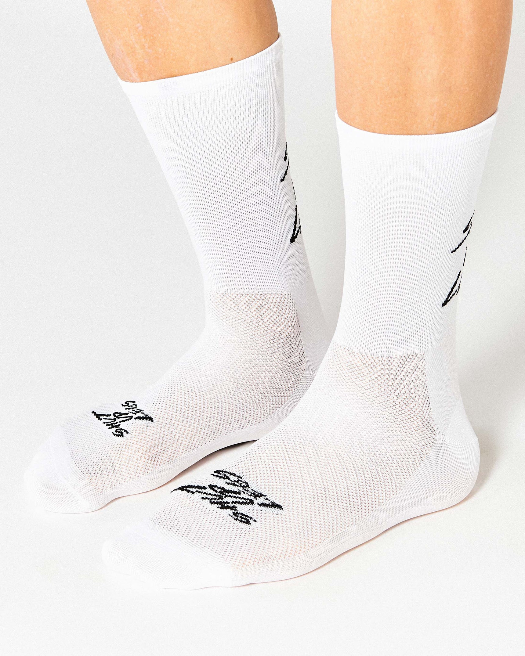 Beklædning - Sokker - Fingerscrossed Sokker Shut Up Legs - White