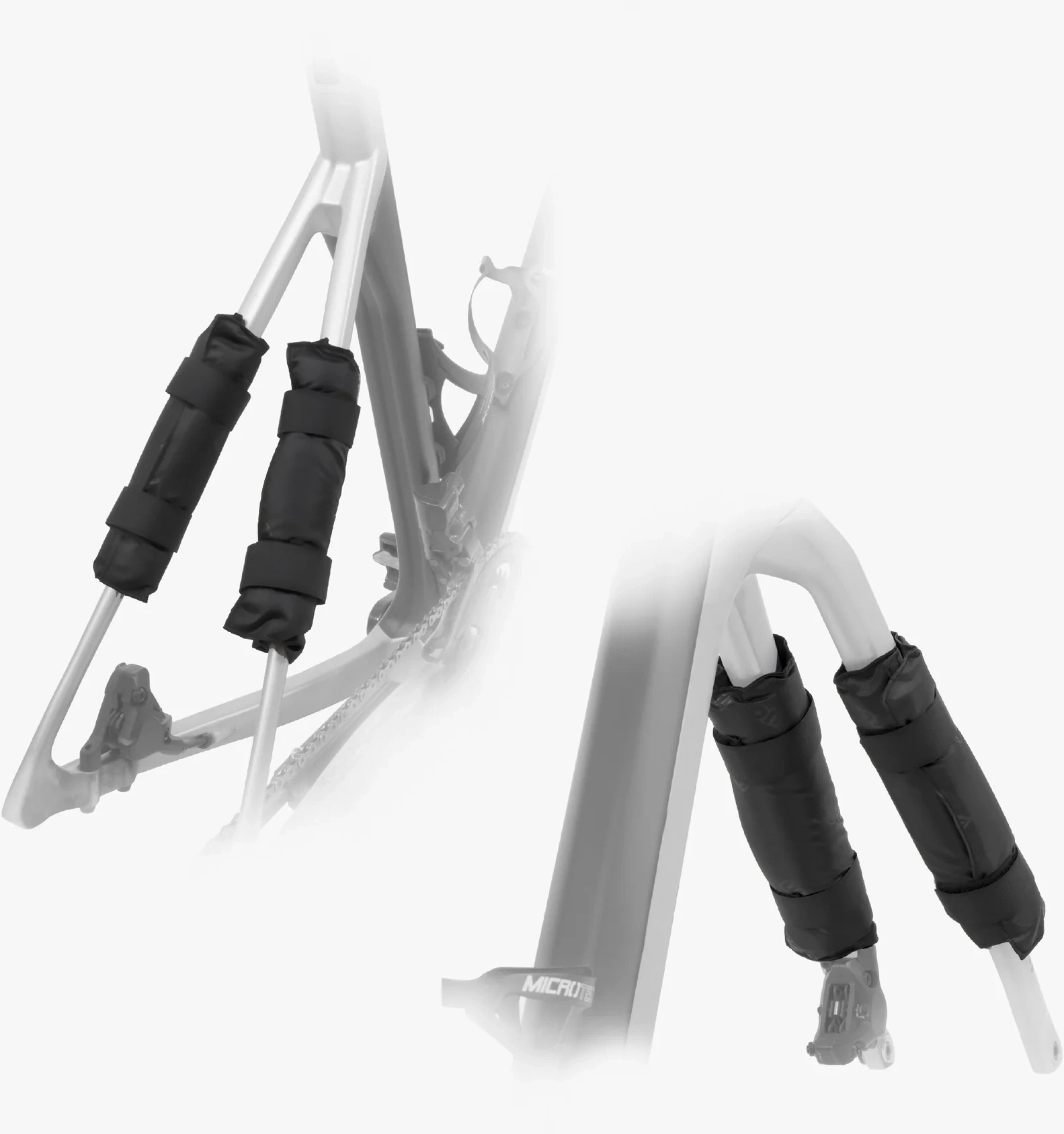 Tilbehør - Cykelkuffert - Scicon Front Fork & Seat Stay Pad Kit