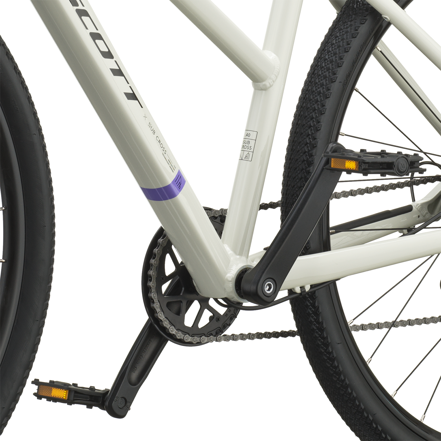 Cykler - Damecykler - Scott Sub Cross 40 Slope 2027 - Atmosphere Grey