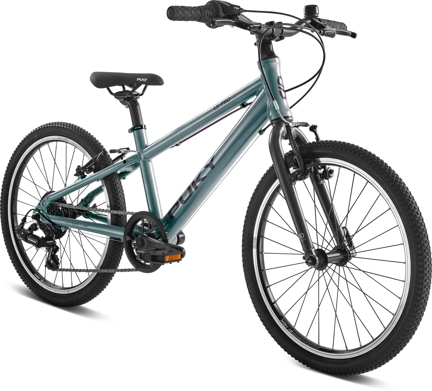 Cykler - Børnecykler - PUKY LS-PRO 20-7 Alu 20" - Ash blue/Anthrazit