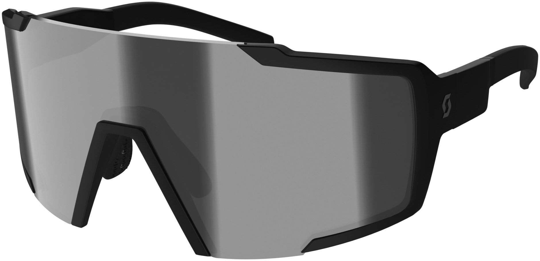 Scott Shield Compact LS Cykelbrille - Fotokromisk - Sort