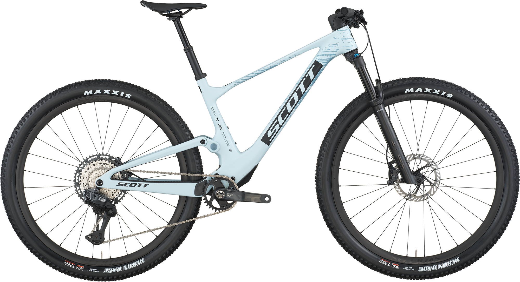 Cykler - Mountainbikes - Scott Spark RC Pro 2026 - Azure White