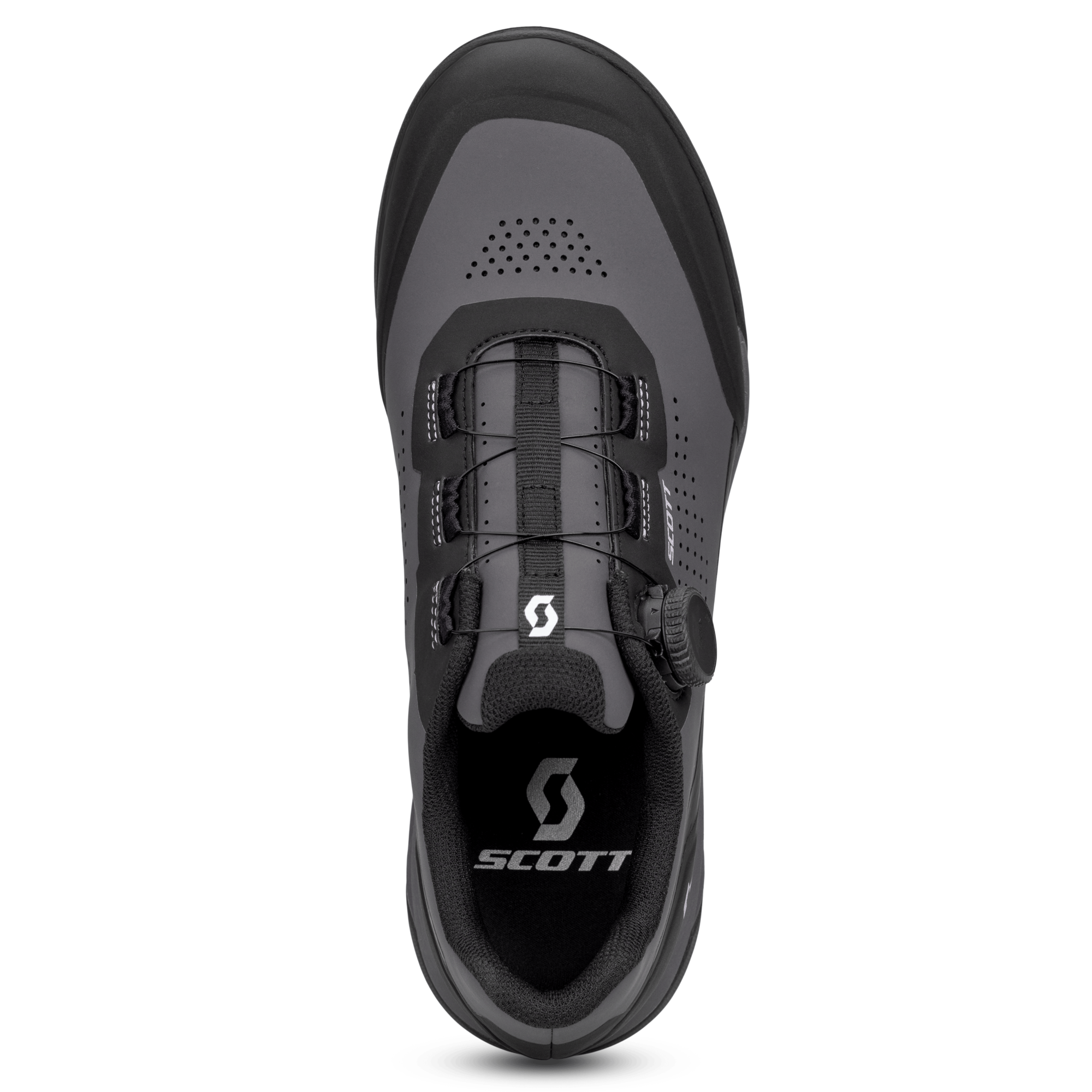 Beklædning - Cykelsko - Scott Shoe Mtb Volt Evo Clip Boa - Dark Grey Black