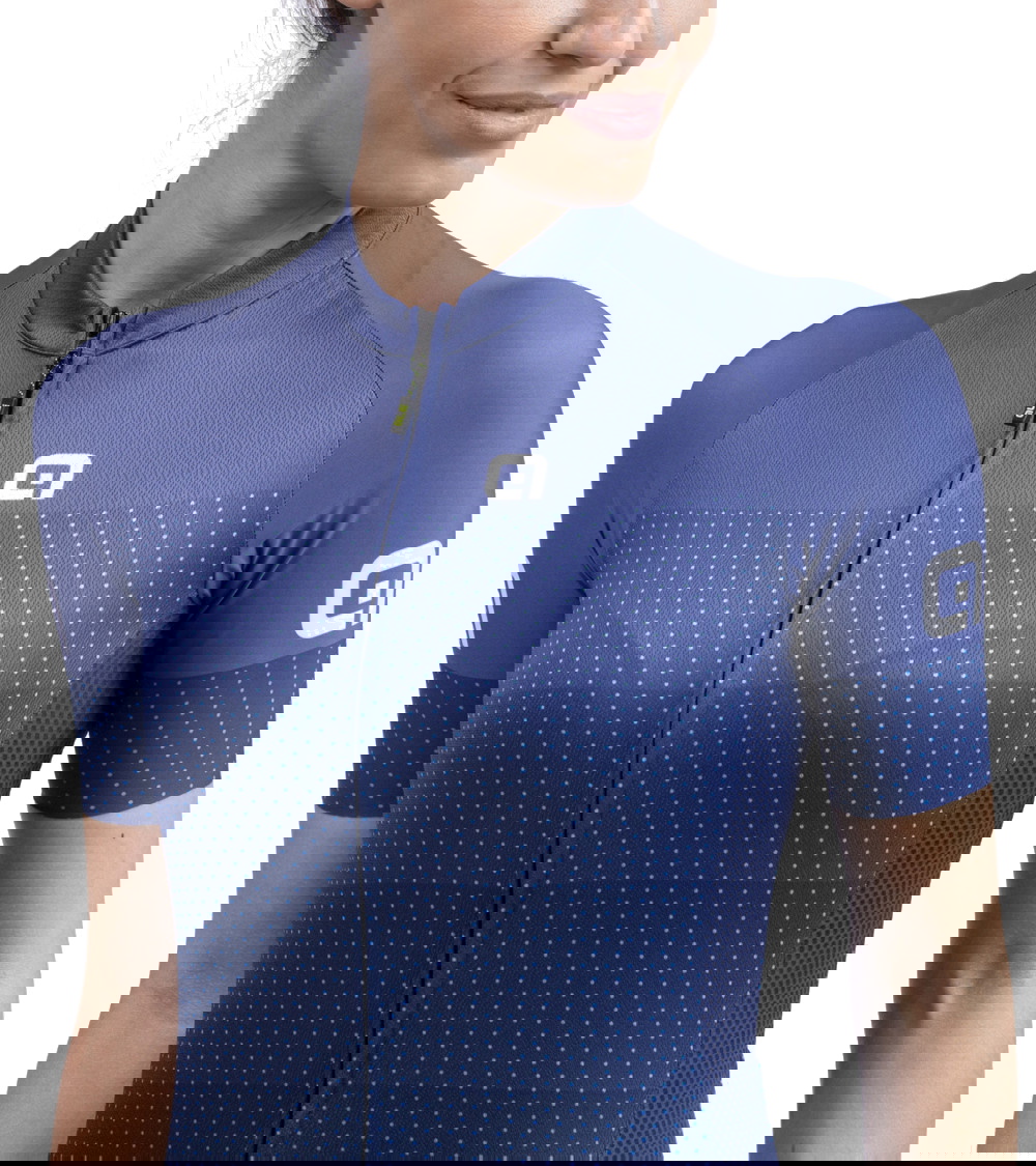 Beklædning - Cykeltrøjer - Alé Jersey Women Solid Level - Blå