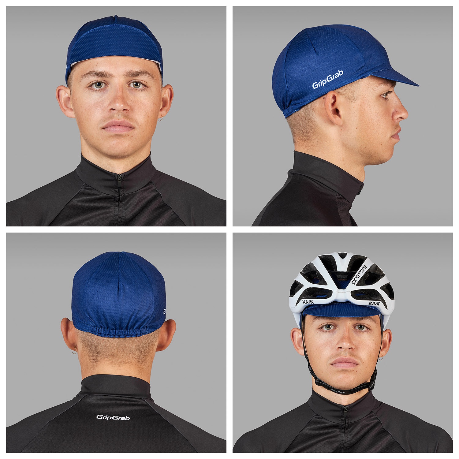 Beklædning - Cykelkasketter - GripGrab Letvægts Summer Cycling Cap - Blå