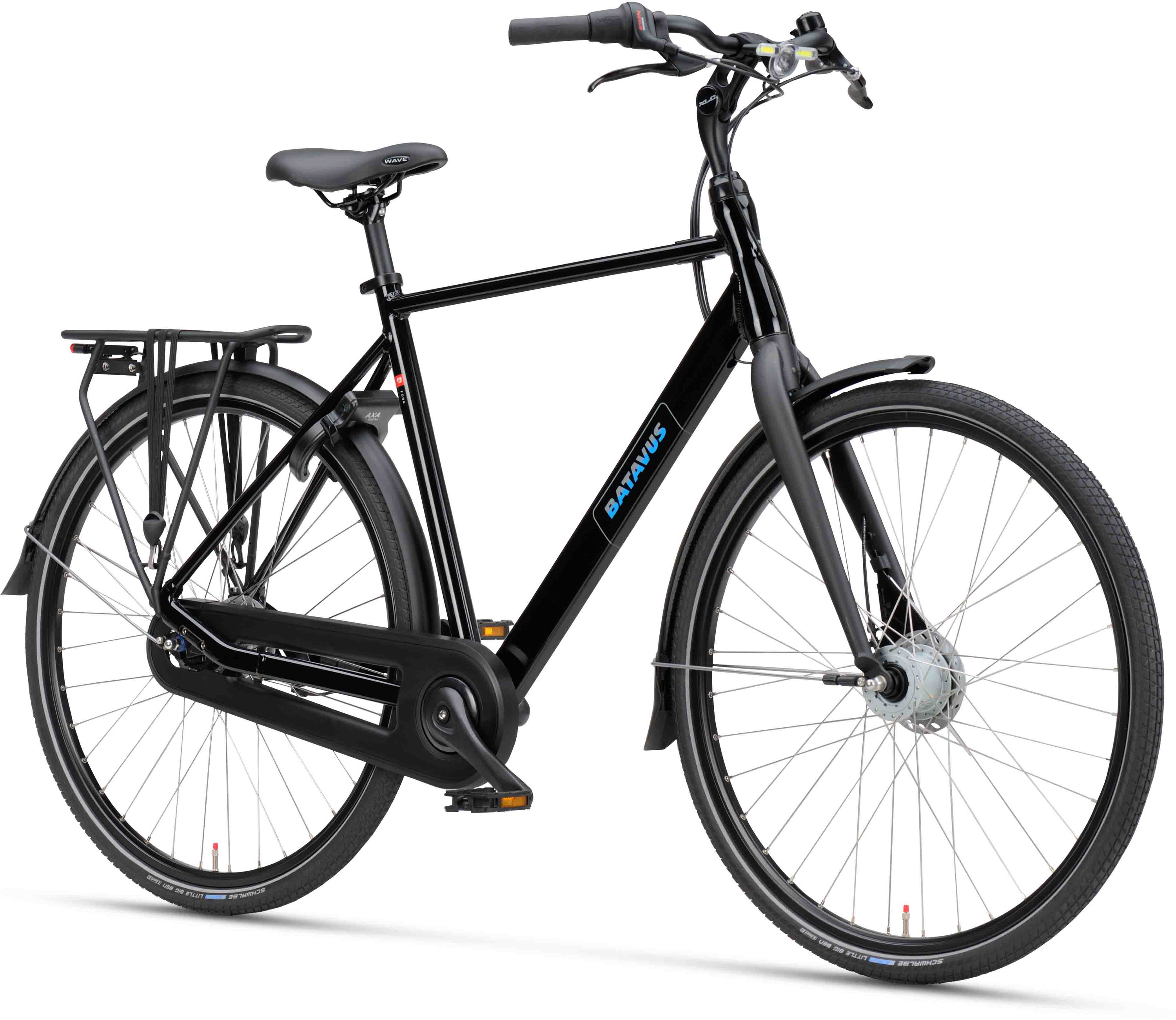Cykler - Herrecykler - Batavus Fonk 7 Herre 2025 - Sort Glans