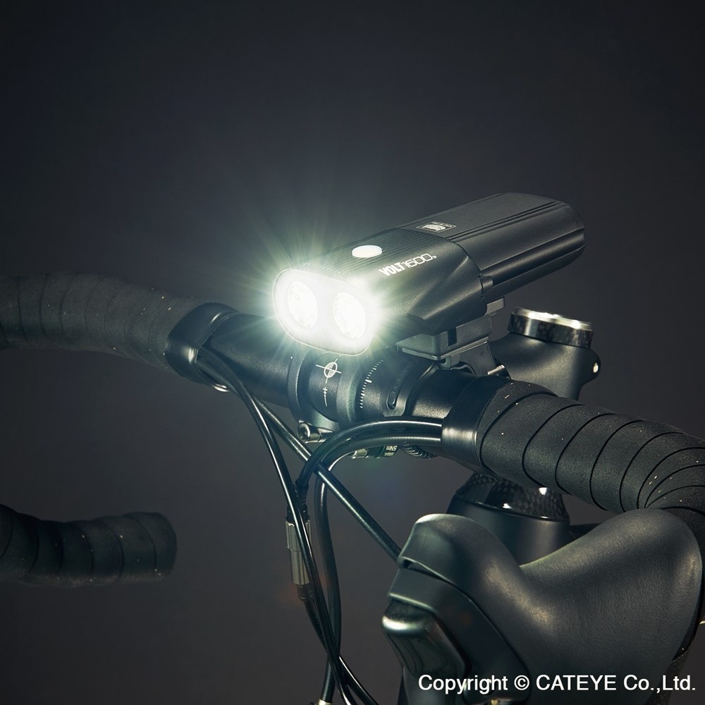 Tilbehør - Cykellygter - Cateye VOLT1600 HL-EL1010RC USB 1600 lumen forlygte