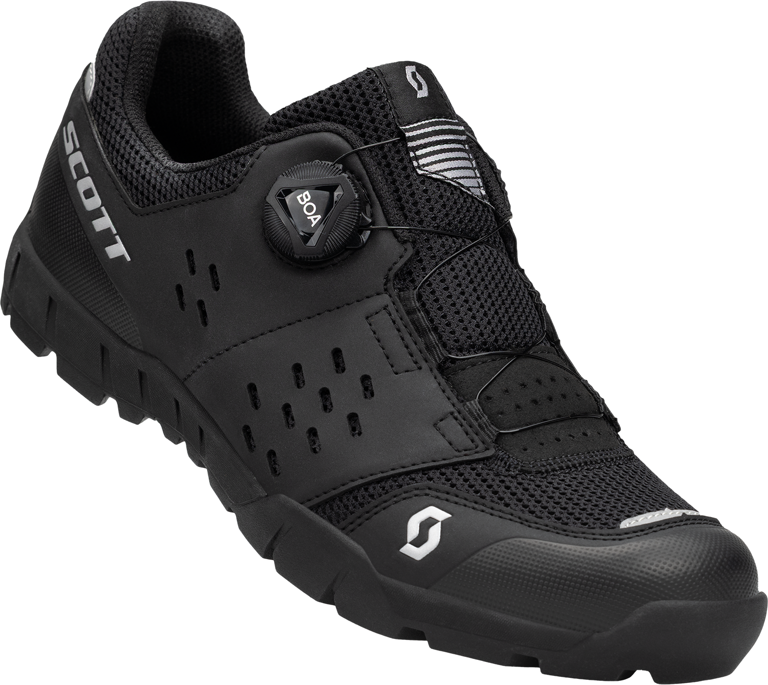 Beklædning - Cykelsko - Scott All Mountain Crus-r SPD Sko - Black