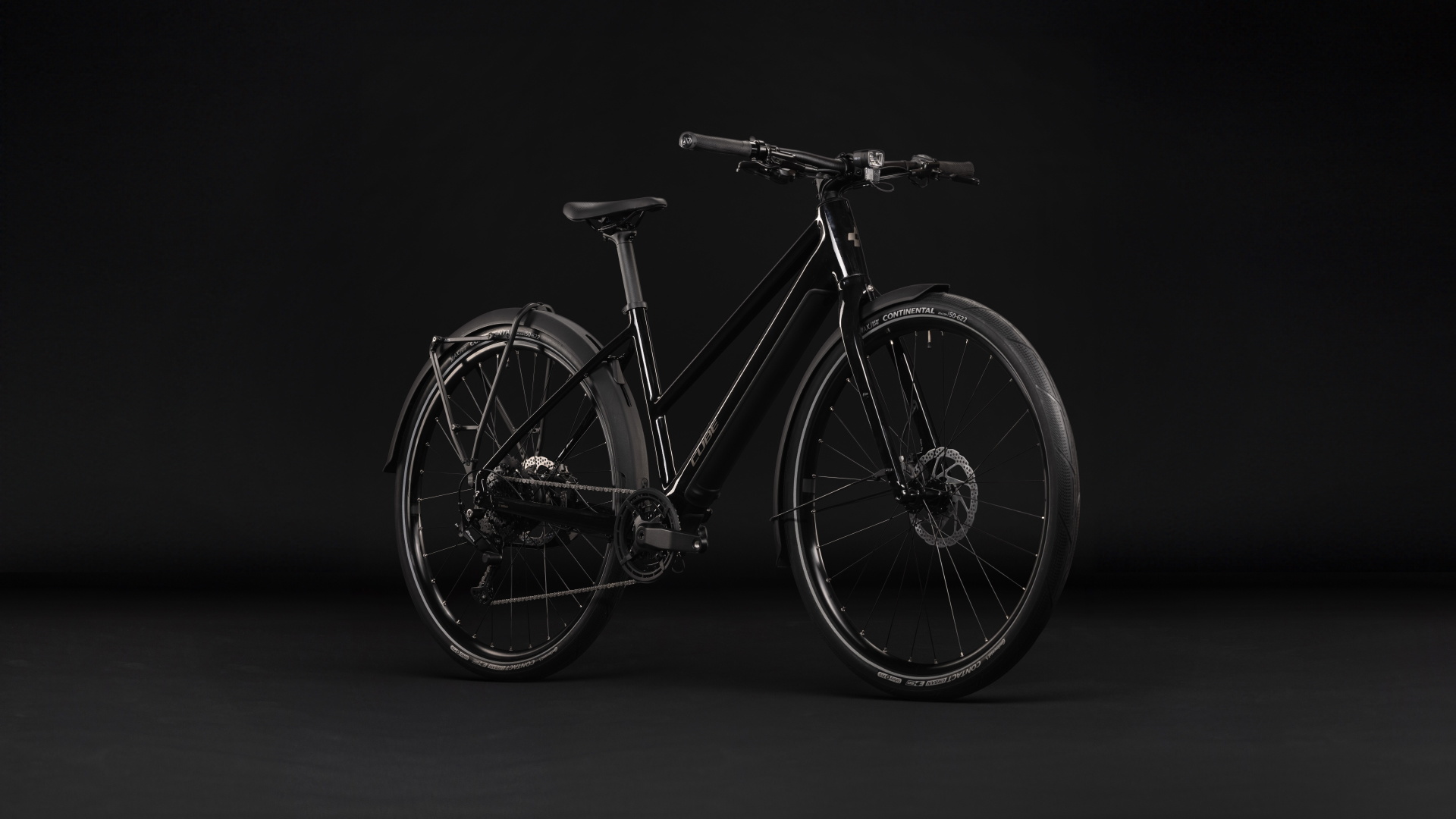 Cykler - Elcykler - Cube Editor Hybrid ONE 360 FE (Fully Equipped) Trapeze Dame 2027 - Black´n´Irongrey