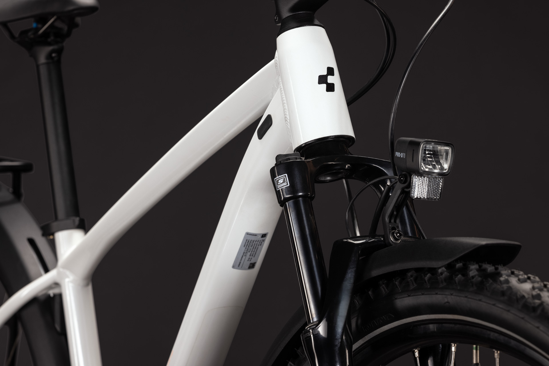 Cykler - Mountainbikes - Cube Aim ONE FE (Fully Equipped) 29" 2027 - Metallicwhite´n´Black