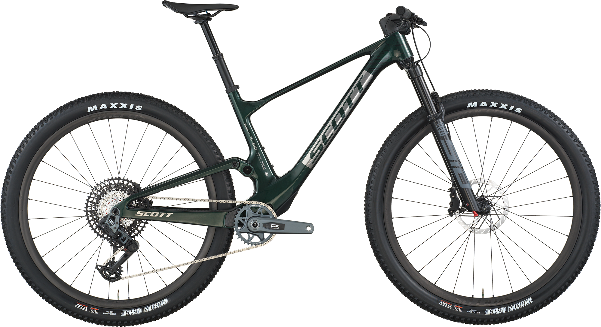 Cykler - Mountainbikes - Scott Spark RC Team Issue 2026 - Twinkle Green
