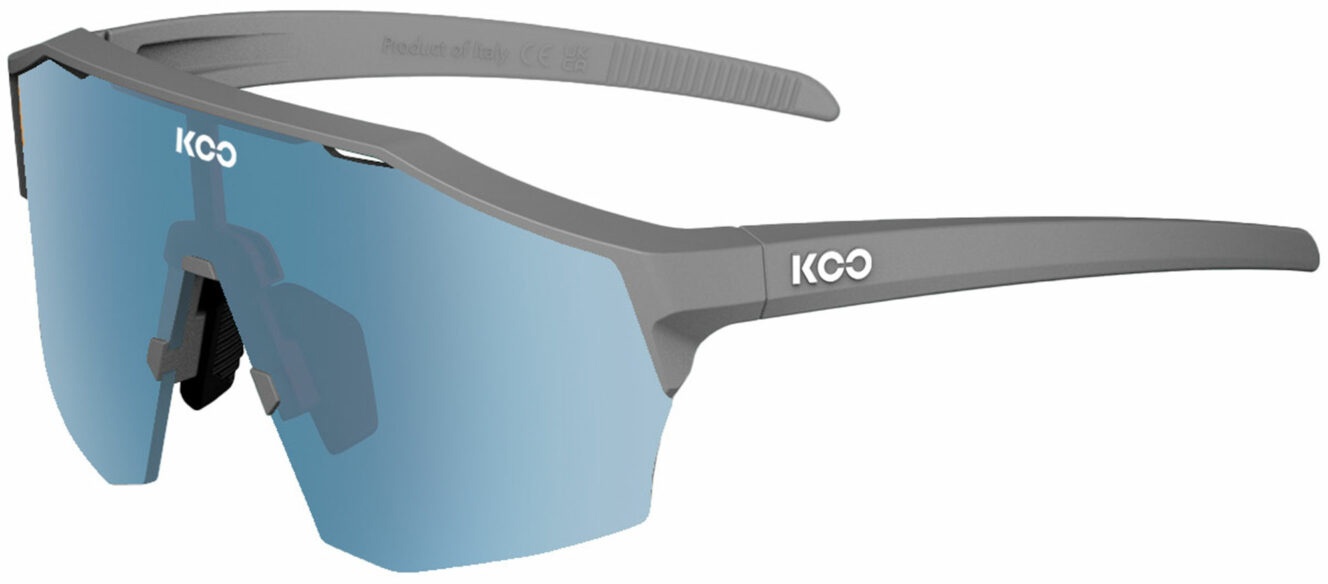  - KOO Demos Cykelbriller - Grey Matt / Turquoise