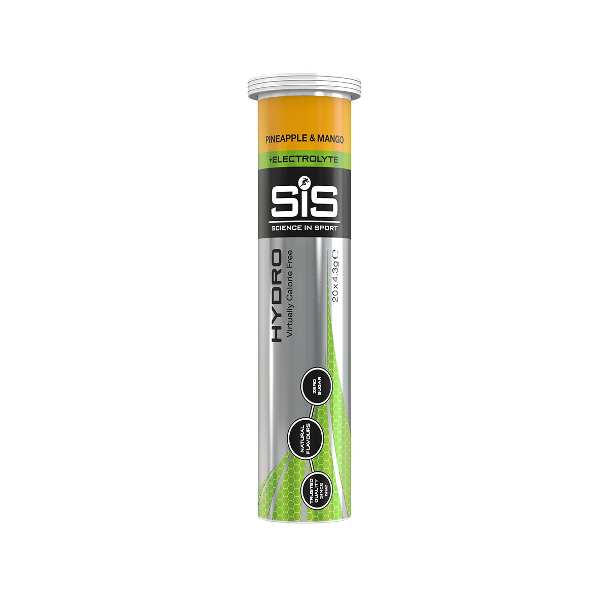 Science in Sport SIS GO Hydro Tabletter Ananas + Mango - 20x4g