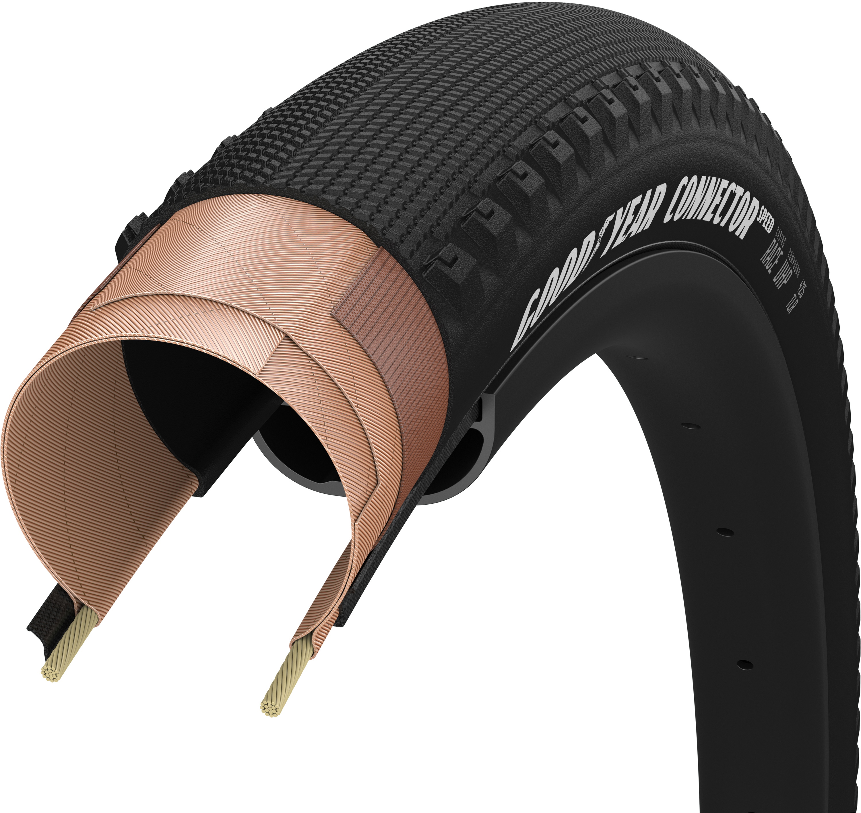 Goodyear CONNECTOR Speed Race TLR 700x40/45/50 - Black