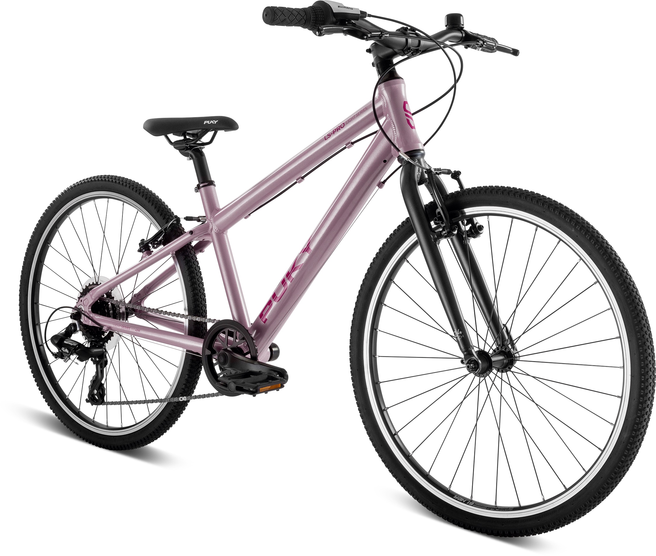 Cykler - Børnecykler - PUKY LS-PRO 24-8 Alu 24" - Pearl Pink/Anthrazit