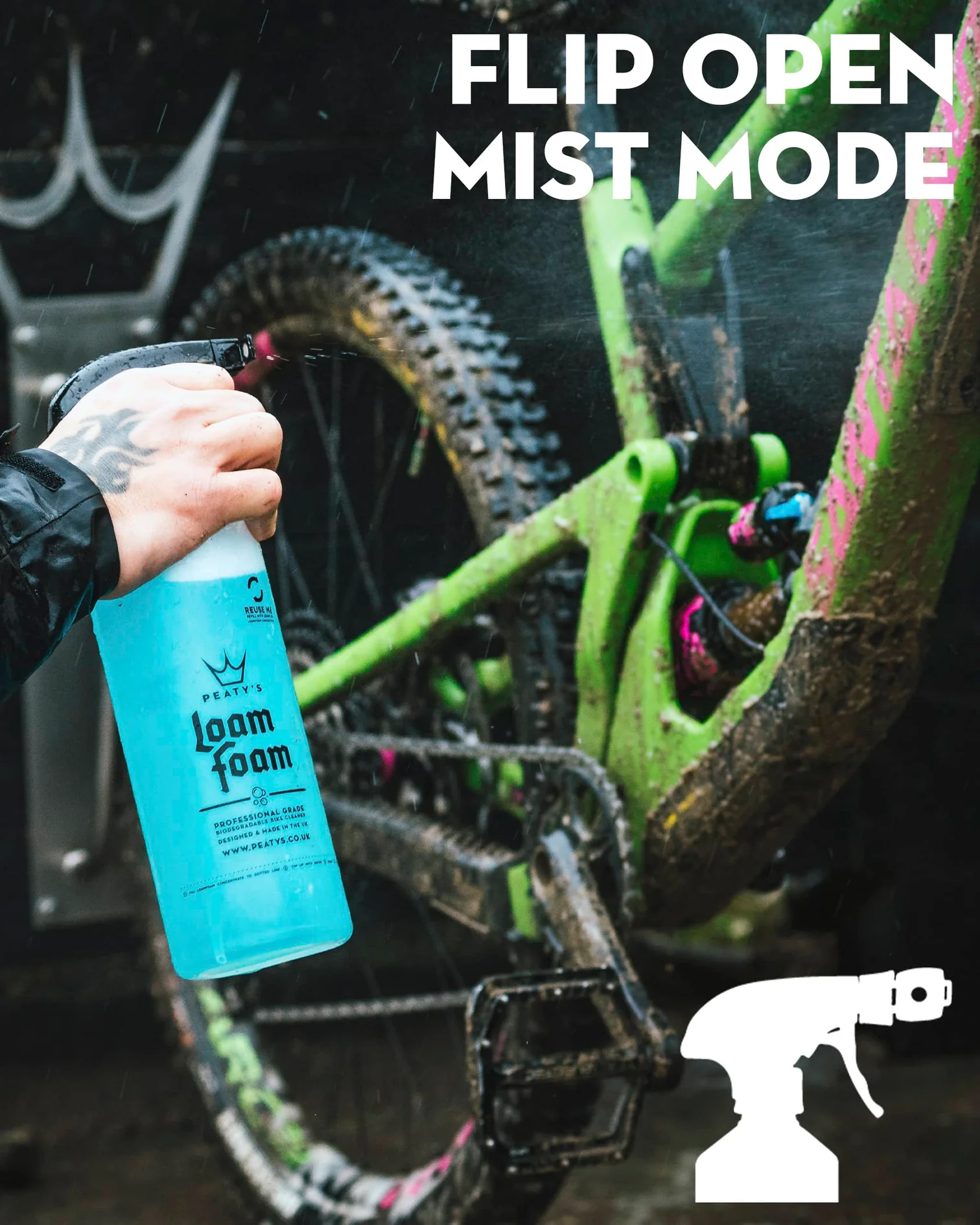 Tilbehør - Cykelpleje - Peaty's LoamFoam Cleaner 5L