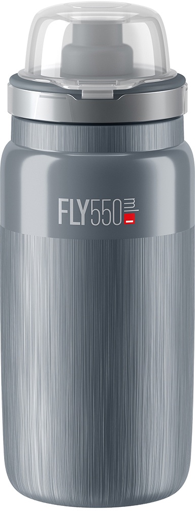 Tilbehør - Drikkedunke - Elite FLY MTB TEX Drikkedunk - 550ml - Grey