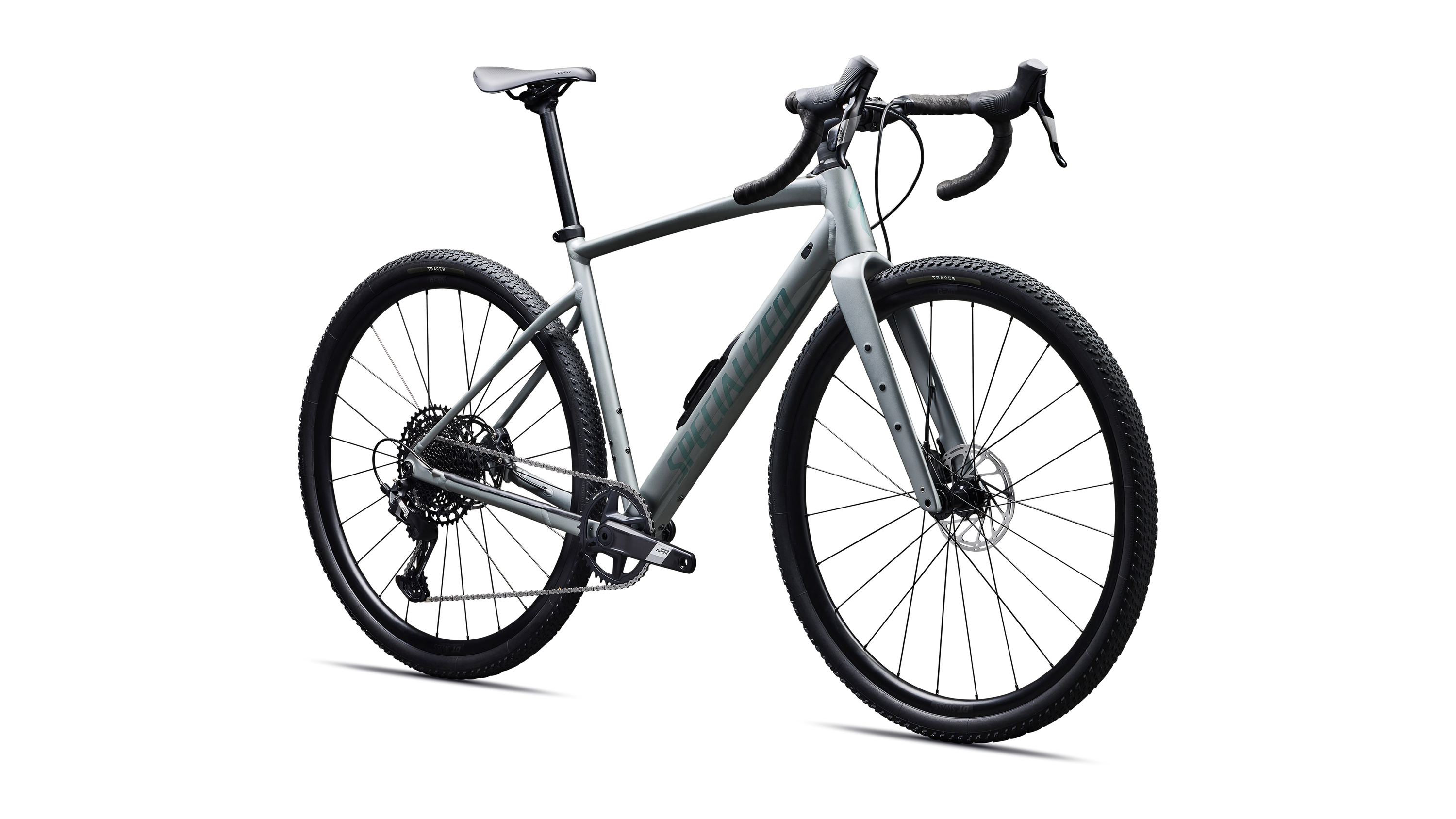Cykler - Gravel cykler - Specialized Diverge 4 Comp Alloy 2026 - Satin Shadow Silver / Fjord Metallic