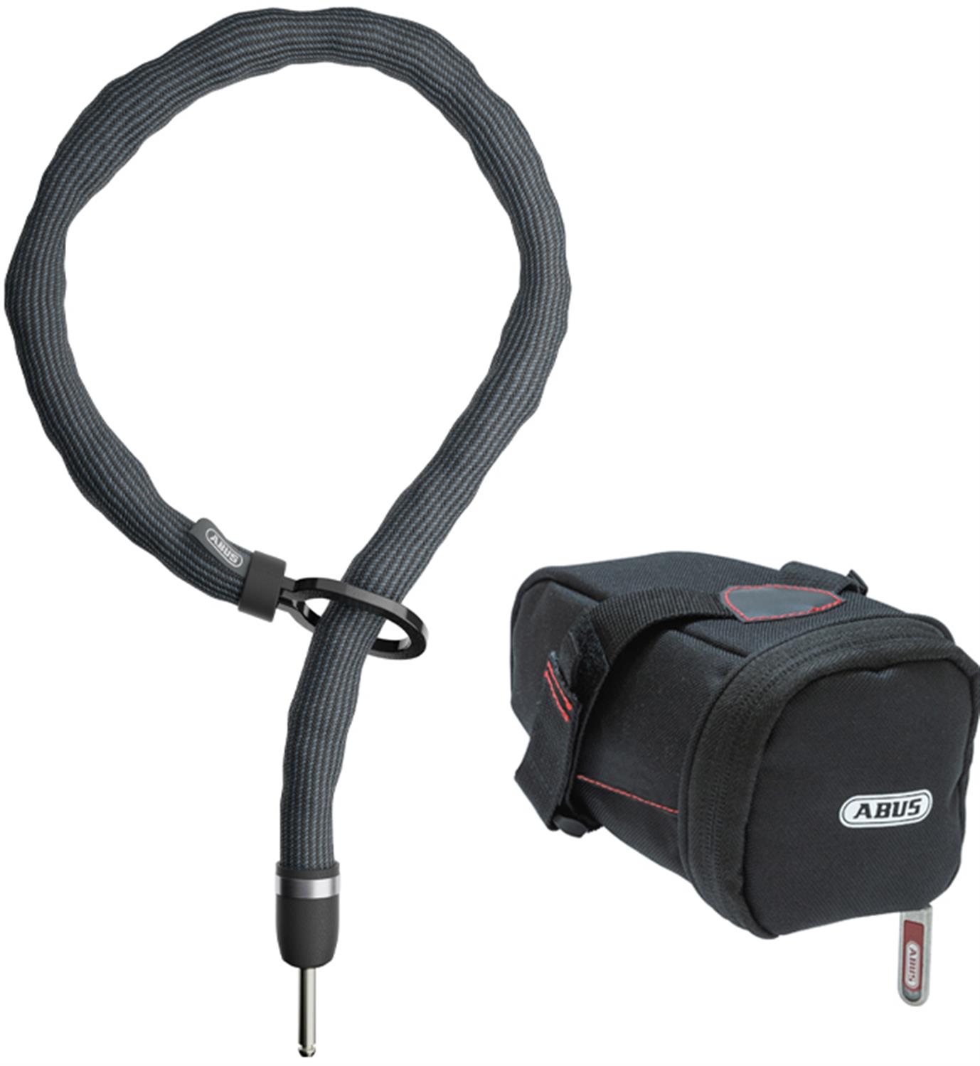 Abus Kæde 7mm Superior til Ringlås m/taske - 100cm