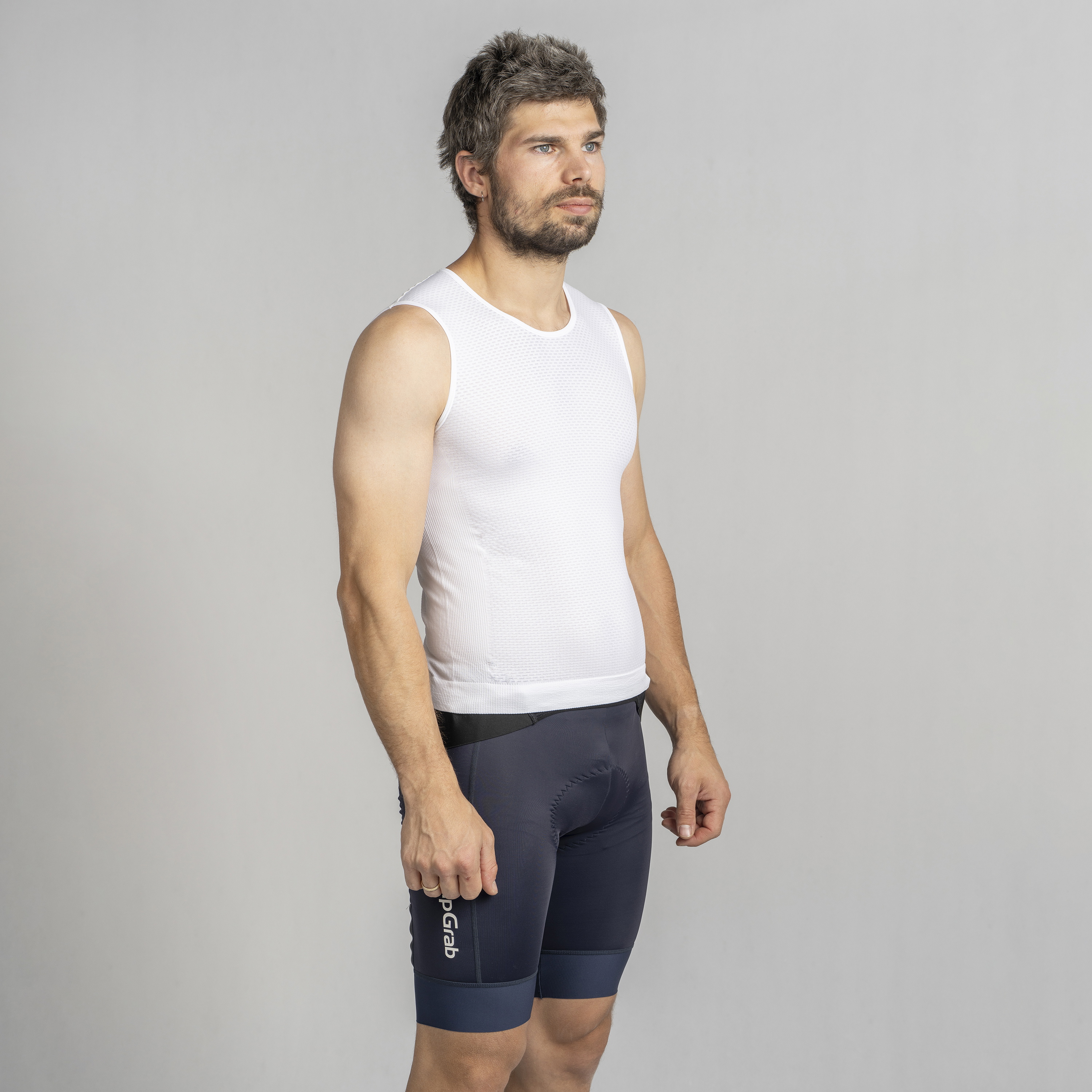 Beklædning - Baselayer / Undertøj - GripGrab PACR Sommer Ærmeløs Base Layer - White