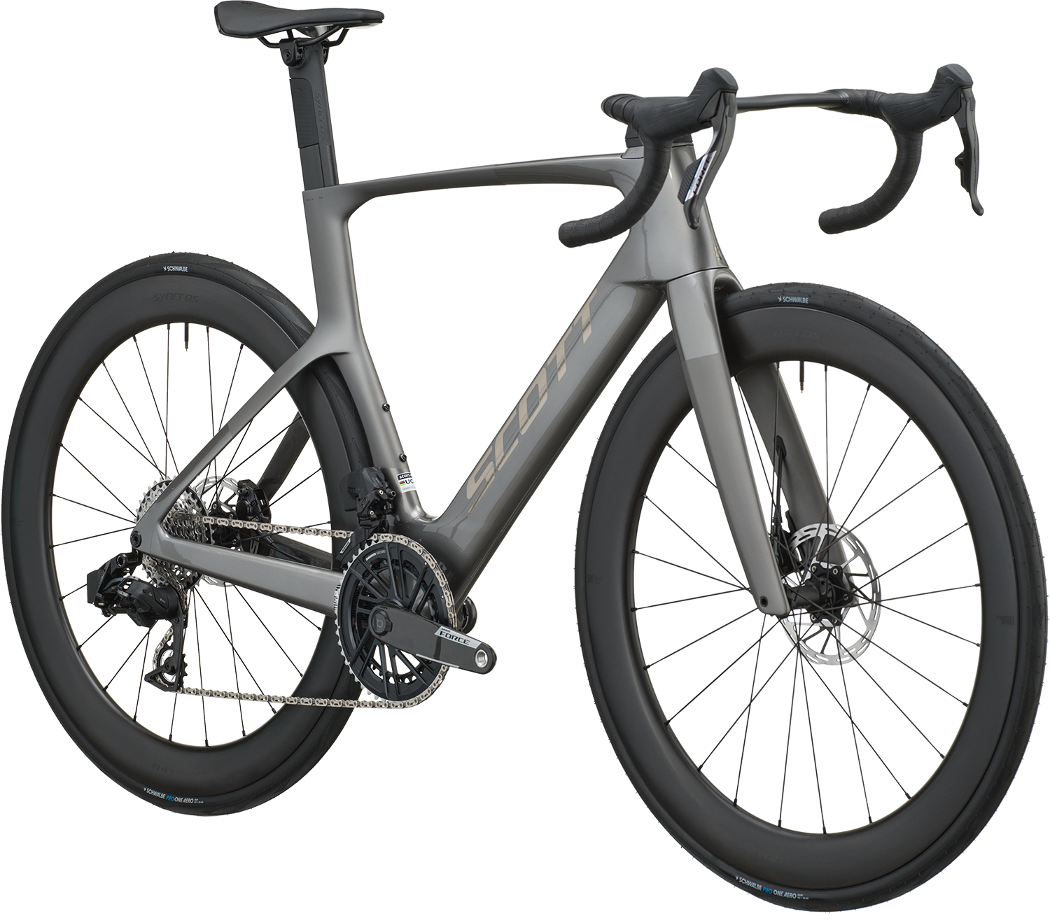 Cykler - Racercykler - Scott Foil RC Team 2027 - Tungsten Grey