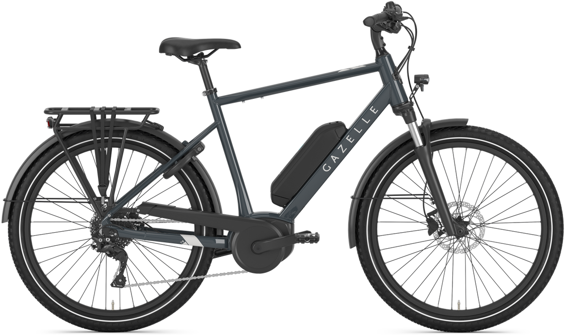Cykler - Elcykler - Gazelle Medeo T9 HMB Herre 2024 - Grå
