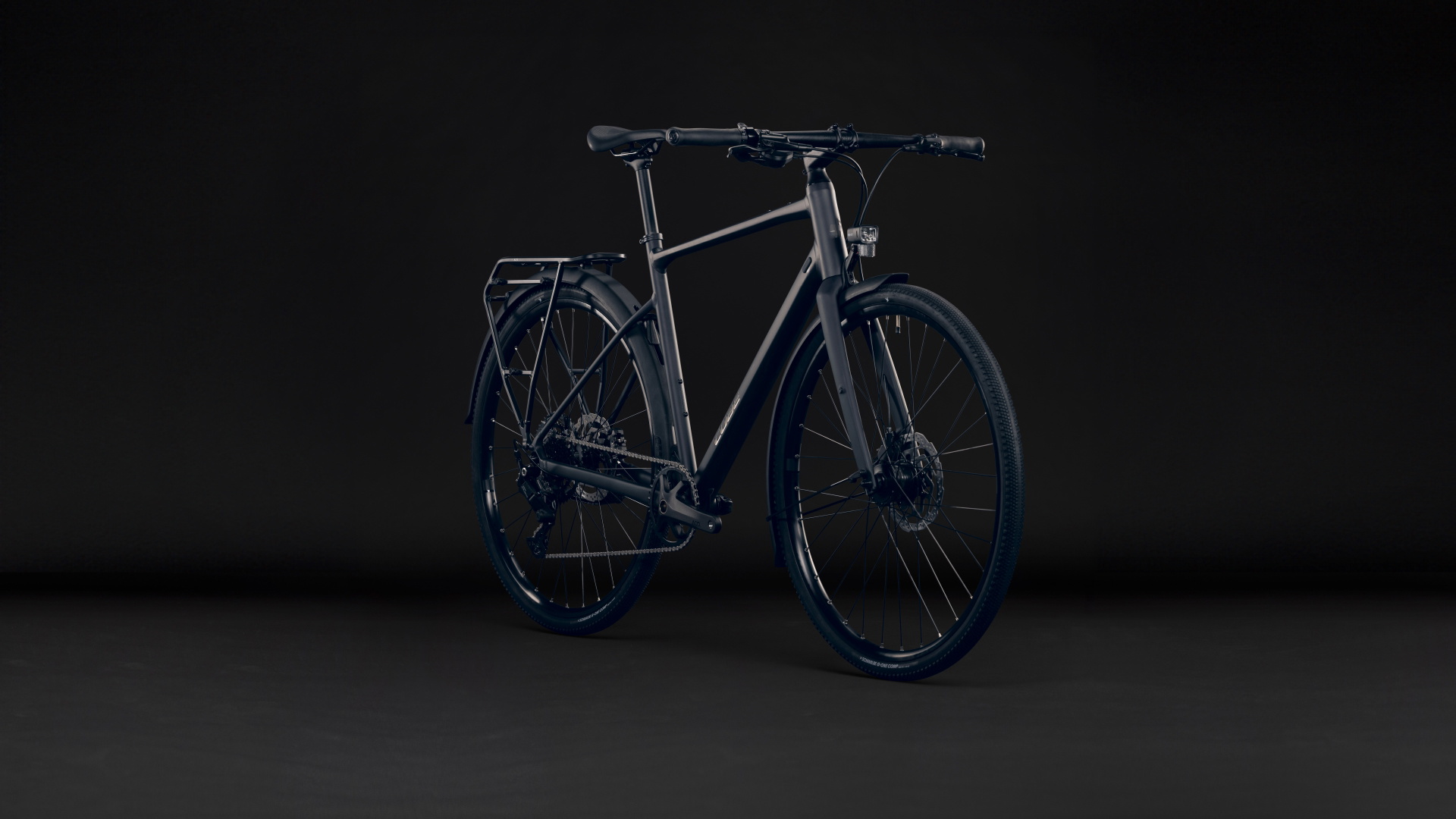 Cykler - Herrecykler - Cube Nulane Pro FE (Fully Equipped) Herre 2027 - Night´n´Chrome