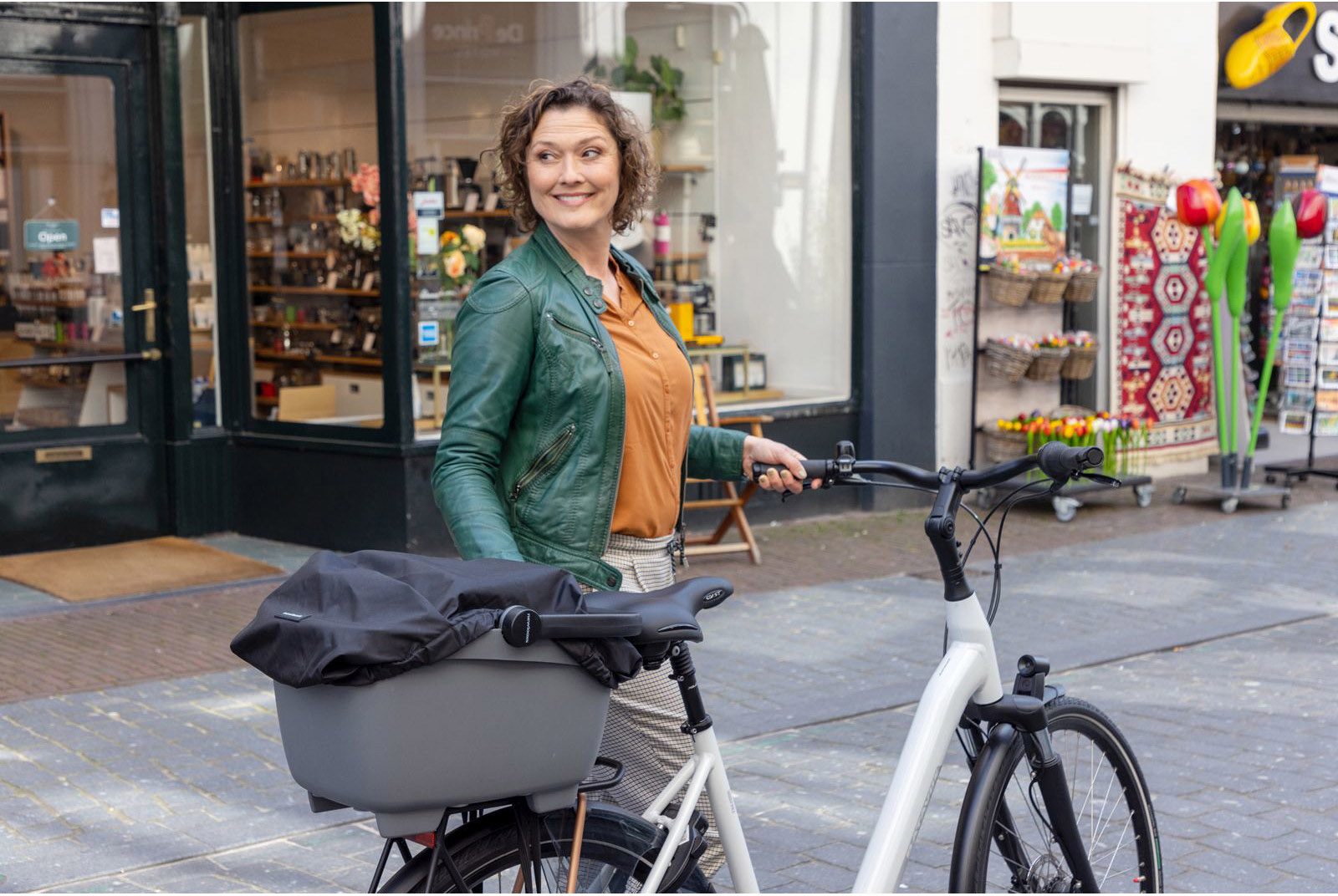 Tilbehør - Cykelkurve - NEW LOOXS Clipper Shopping Package (Regnslag)