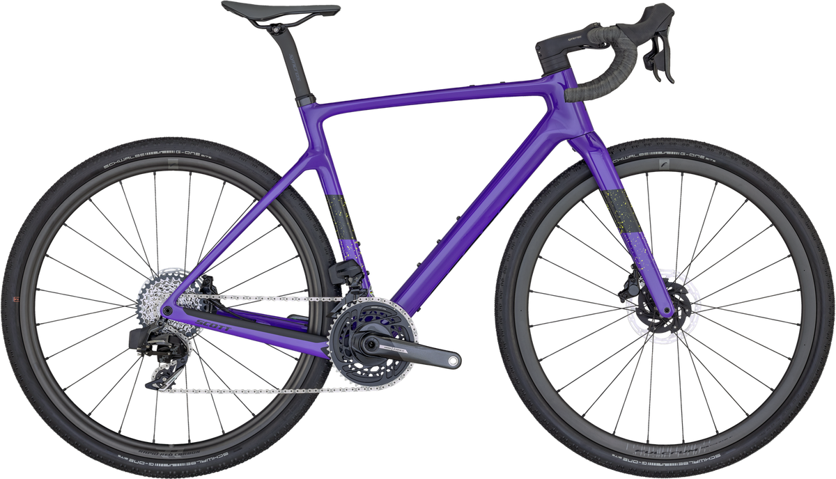 Scott Addict Gravel 10 - Lilla