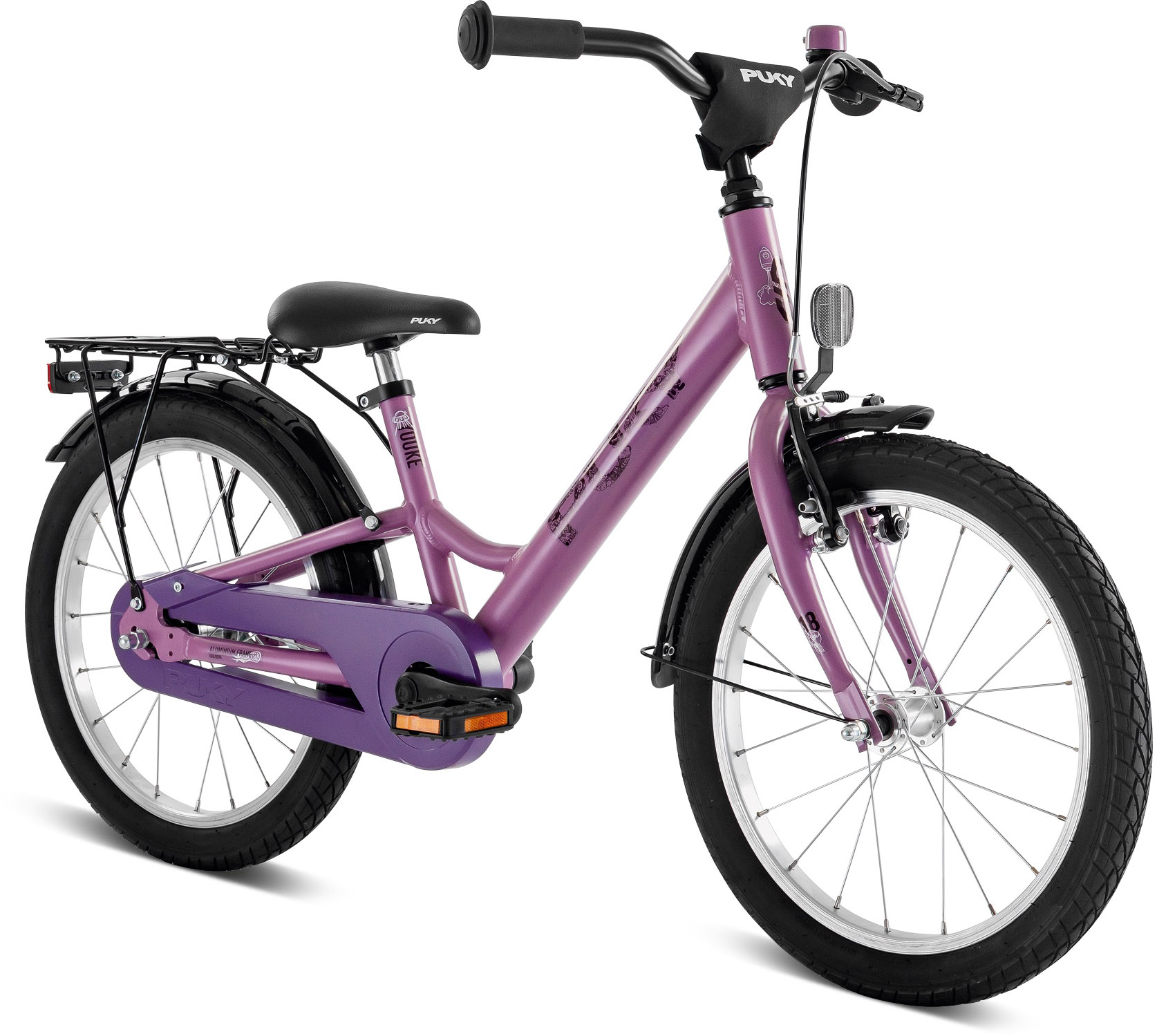 Cykler - Børnecykler - PUKY Youke 18" - Perky Purple