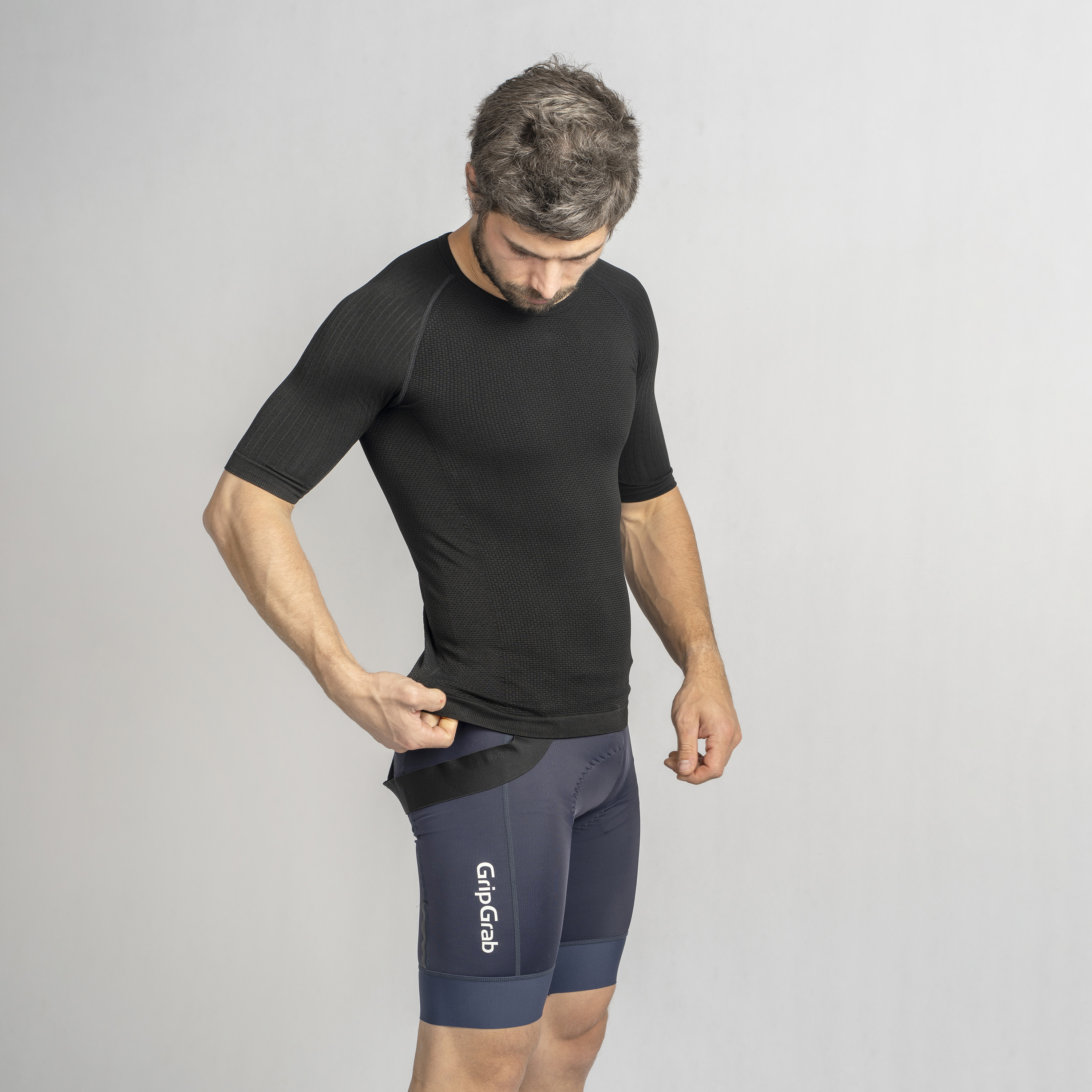 Beklædning - Baselayer / Undertøj - GripGrab PACR Spring-Autumn Kortærmet Base Layer - Black