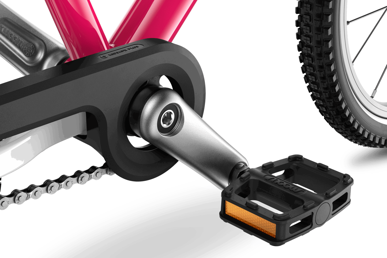 Cykler - Børnecykler - Woom GO 3 Automagic (Automatgear) - Hot Pink