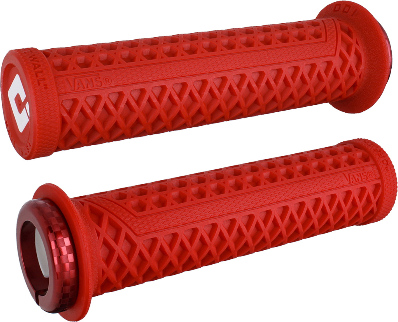 ODI Vans V2.1 Lock-On MTB Greb 135mm - Red