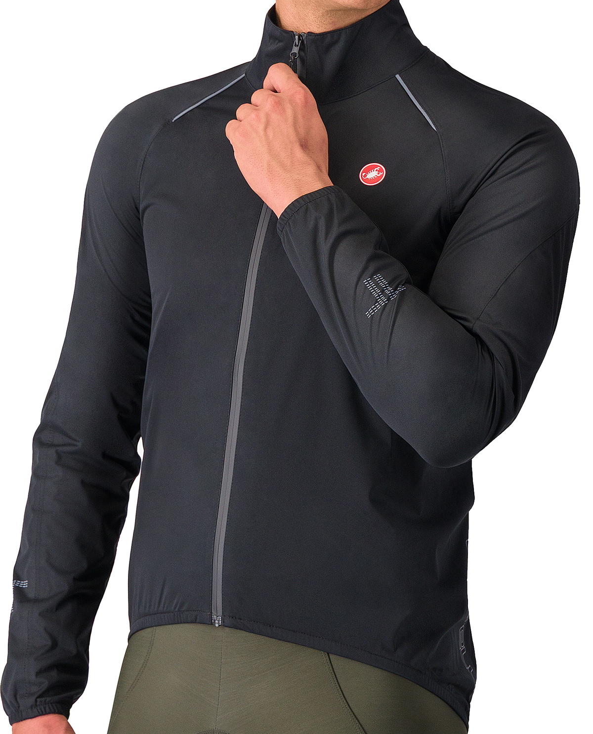 Castelli EMERGENCY 3 RAIN Jacket - Light Black