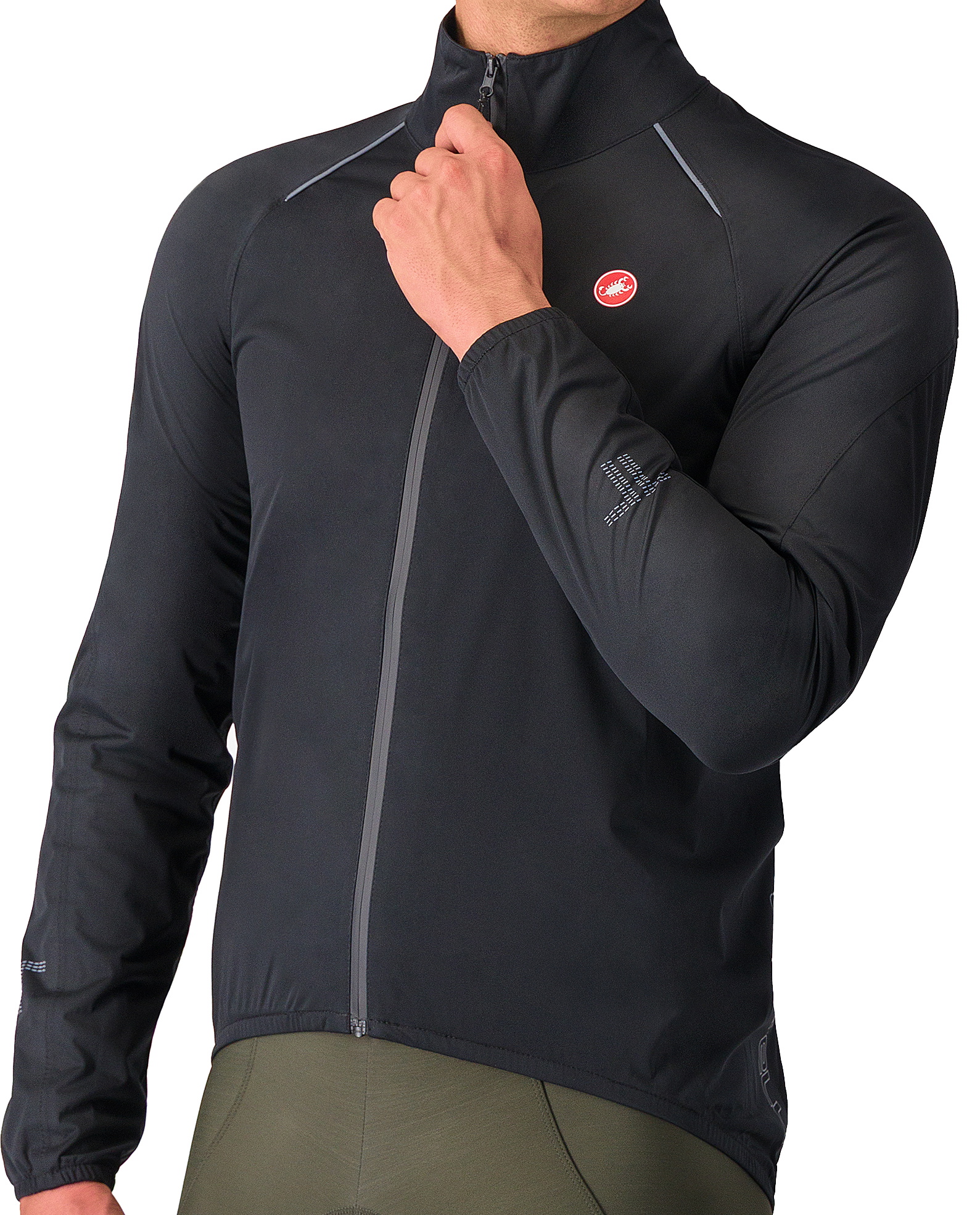 Castelli EMERGENCY 3 RAIN Jacket - Light Black
