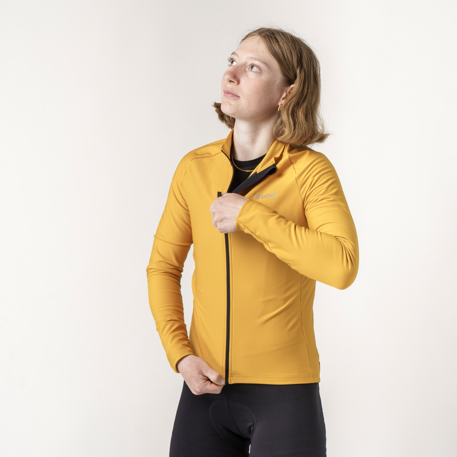 Beklædning - Baselayer / Undertøj - GripGrab Langærmet Therma PACR Termocykeltrøje til damer - Gul