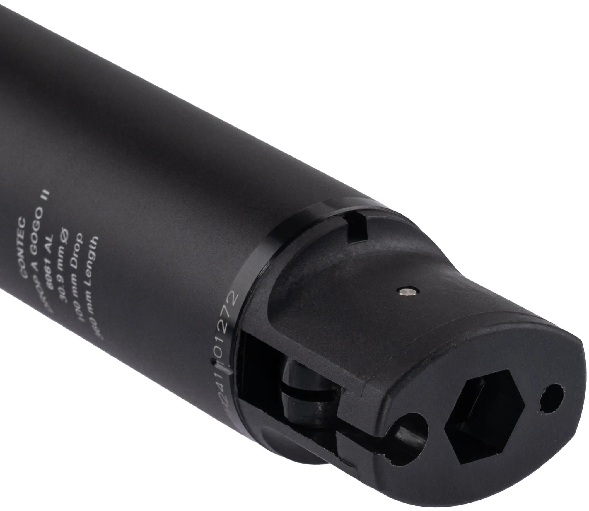 Reservedele - Sadelpind - Con-Tec "Drop-A-Gogo II" Justerbar Sadelpind ø30.9 mm / 285mm-620mm / 50mm-230mm