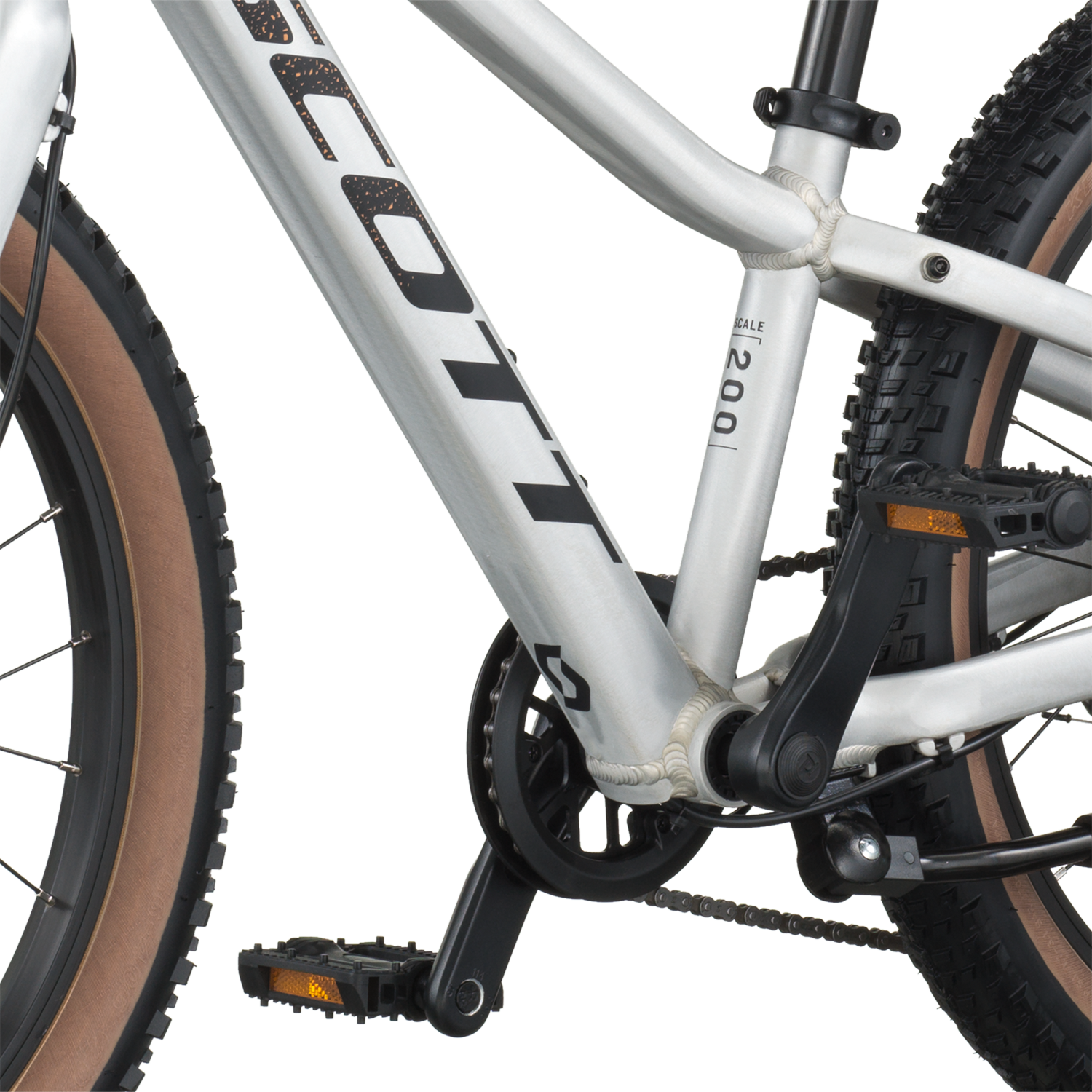 Cykler - Børnecykler - Scott Scale 200 2026 - Alloy Silver