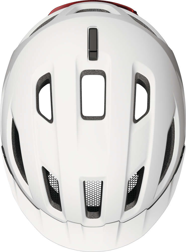 Beklædning - Cykelhjelme - Abus Hjelm Urban-I 4.0 ACE m. LED - Polar White