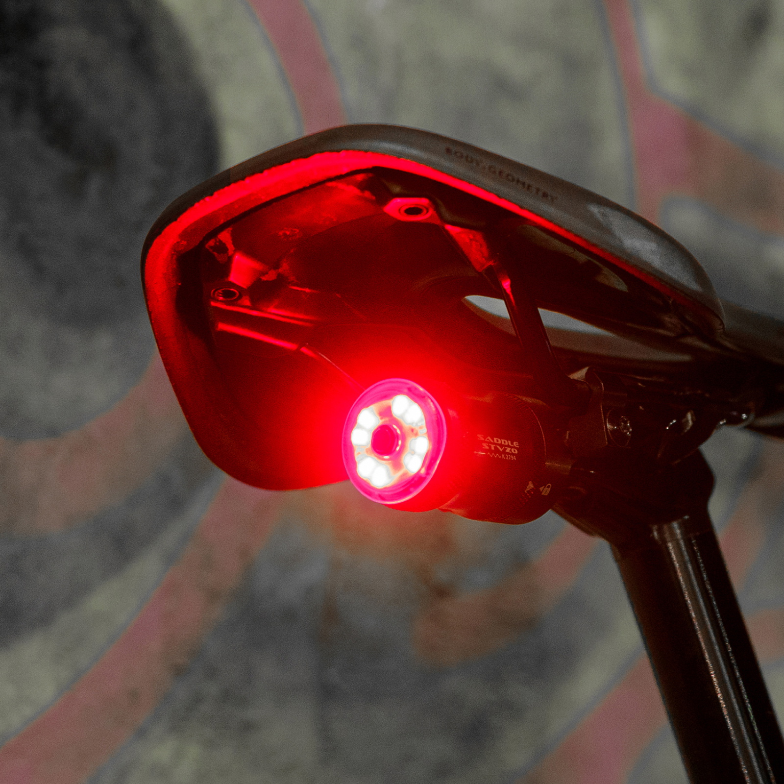 Tilbehør - Cykellygter - Lezyne Saddle StVZO Baglygte 40 lumen - Black